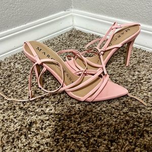 Pink Marc defang heels